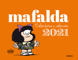 2021 MAFALDA CALENDARIO ESCRITORIO - ANARANJADO (S