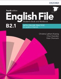 ENGLISH FILE 4TH EDITION B2.1. STUDENT'S BOOK AND WORKBOOK WITH KEY PACK