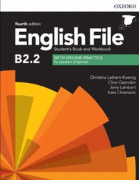 ENGLISH FILE 4TH EDITION B2.2. STUDENT'S BOOK AND WORKBOOK WITH KEY PACK