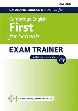 CAMBRIDGE ENGLISH FIRST FOR SCHOOL STUDENT'S BOOK WITH KEY PACK
