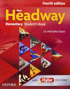 NEW HEADWAY ELEMENTARY  4ED STUDENT'S BOOK + WORKBOOK WITHOUT KEY PACK