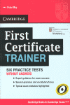 FIRST CERTIFICATE TRAINER WITHOUT ANSWERS