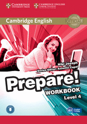CAMBRIDGE ENGLISH PREPARE! LEVEL 4 WORKBOOK WITH AUDIO