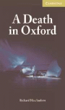 A DEATH IN OXFORD + CD