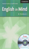 ENGLISH IN MIND 2 EJER+CDR WORKBOOK