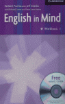 ENGLISH IN MIND 3 WORKBOOK