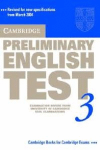 PRELIMINARY ENGLISH TEST 3