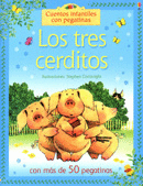 LOS TRES CERDITOS -CUENTOS INFANTILES CON PEGATINAS