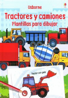 TRACTORES Y CAMIONES. PLANTILLAS PARA DIBUJAR