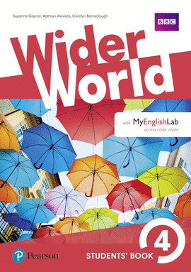 WIDER WORLD 4 STUDENTS' BOOK WITH MYENGLISHLAB PACK 2017