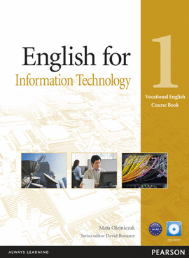 ENGLISH FOR INFORMATION TECHNOLOGY LEVEL 1 COURSEBOOK AND CD-ROM PACK