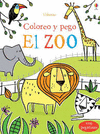 EL ZOO  COLOREO Y PEGO