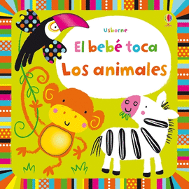 EL BEBE TOCA LOS ANIMALES