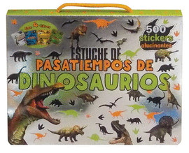 ESTUCHE PASATIEMPOS DE DINOSAURIOS