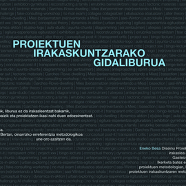 PROIEKTUEN IRAKASKUNTZARAKO GIDALIBURUA