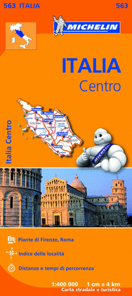 ITALIA CENTRO MAPA REGIONAL 563