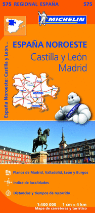 MAPA 575 CASTILLA Y LEON MADRID