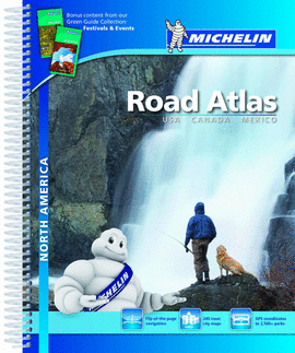 ROAD ATLAS NORTH AMERICA - USA, CANADA, MEXICO MAPA