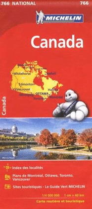 MAPA CANADA MICHELIN