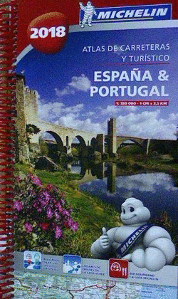 ATLAS ESPAA & PORTUGAL 2018  MICHELIN