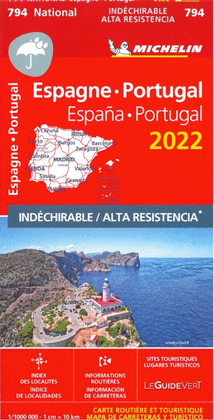 MAPA NATIONAL ESPAA, PORTUGAL 2022 - ALTA RESISTE
