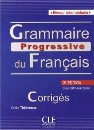 GRAMMAIRE PROGRESSIVE DU FRANAIS -3EDITION-CORRIGS-NIVEAU INTERMDIAIRE