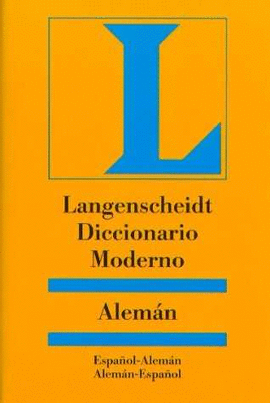 ALEMAN ESPA�OL. DICC. MODERNO LANGENSCHEIDT
