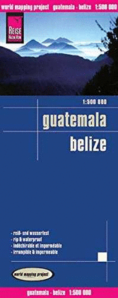 GUATEMALA BELIZE -MAPA