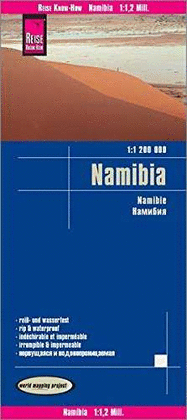 NAMIBIA  *MAPA REISE 2015*   1 : 1 200 000