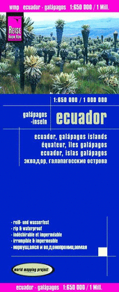 ECUADOR - GALPAGOS 1:650000 / 1:1000000 IMPERMEABLE