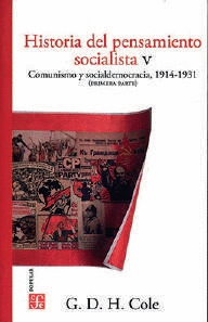 HISTORIA DEL PENSAMIENTO SOCIALISTA, V