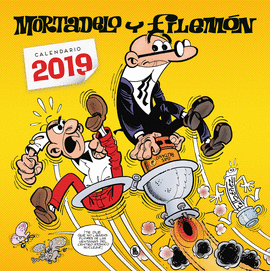 CALENDARIO MORTADELO Y FILEMON 2019