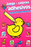 CUANTOS ANIMALES! JUEGO Y COLOREO CON ADHESIVOS