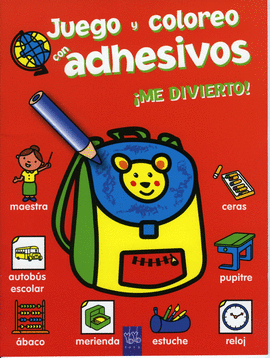 ME DIVIERTO! JUEGO Y COLOREO CON ADHESIVOS