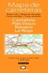 MAPA DE CARRETERAS  CANTABRIA - PAIS VASCO - NAVARRA - LA RIOJA