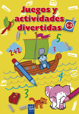 JUEGOS Y ACTIVIDADES DIVERTIDAS (AMARILLO) 3-5