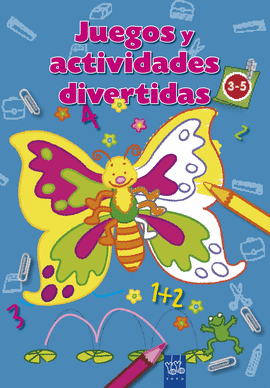 JUEGOS Y ACTIVIDADES DIVERTIDAS 3-5 (CELESTE)