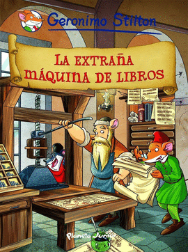 COMIC STILTON 8. LA EXTRAA MAQUINA DE LOS LIBROS