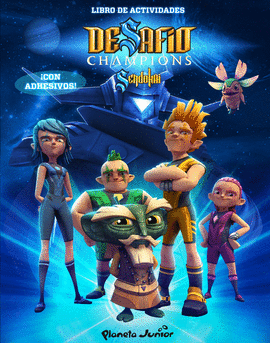 DESAFO CHAMPIONS SENDOKAI. LIBRO DE ACTIVIDADES CON PEGATINAS