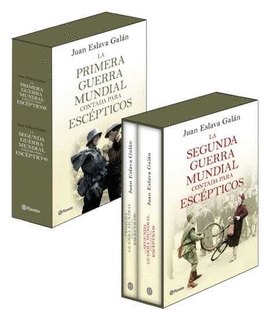 LA PRIMERA Y SEGUNDA GUERRA MUNDIAL CONTADA PARA ESCPTI + OPSCULO -ESTUCHE