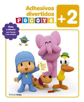 POCOYO. ADHESIVOS DIVERTIDOS. +2