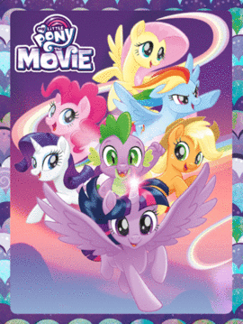 MY LITTLE PONY. THE MOVIE. CAJA METALICA