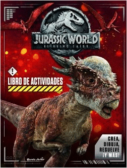 JURASSIC WORLD. EL REINO CAIDO. LIBRO PARA COLOREA