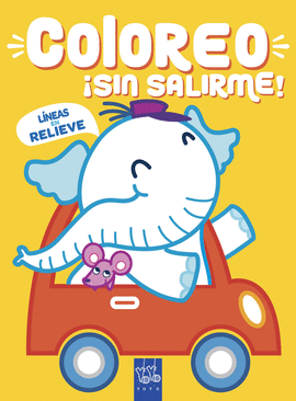 COLOREO SIN SALIRME! ELEFANTE