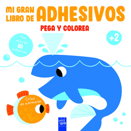 CRAS DE ANIMALES. COLORING+PEGATINAS (ACTIVIDADES)