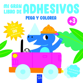 ANIMALES SALVAJES. COLORING+PEGATINAS (ACTIVIDADES)