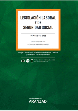 LEGISLACIN LABORAL Y DE SEGURIDAD SOCIAL (PAPEL + E-BOOK)