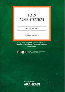 LEYES ADMINISTRATIVAS (PAPEL + E-BOOK)