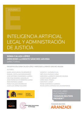INTELIGENCIA ARTIFICIAL LEGAL Y ADMINISTRACIN DE JUSTICIA (PAPEL + E-BOOK)