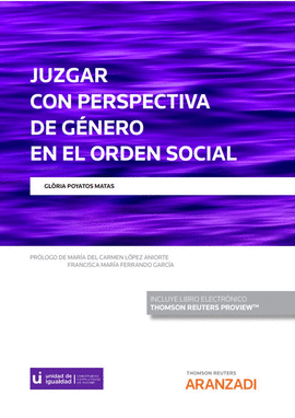 JUZGAR CON PERSPECTIVA DE G�NERO EN EL ORDEN SOCIAL (PAPEL + E-BOOK)